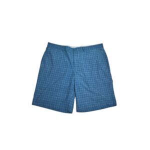 Nike Golf Dri Fit Shorts Blue Checkered Size 42